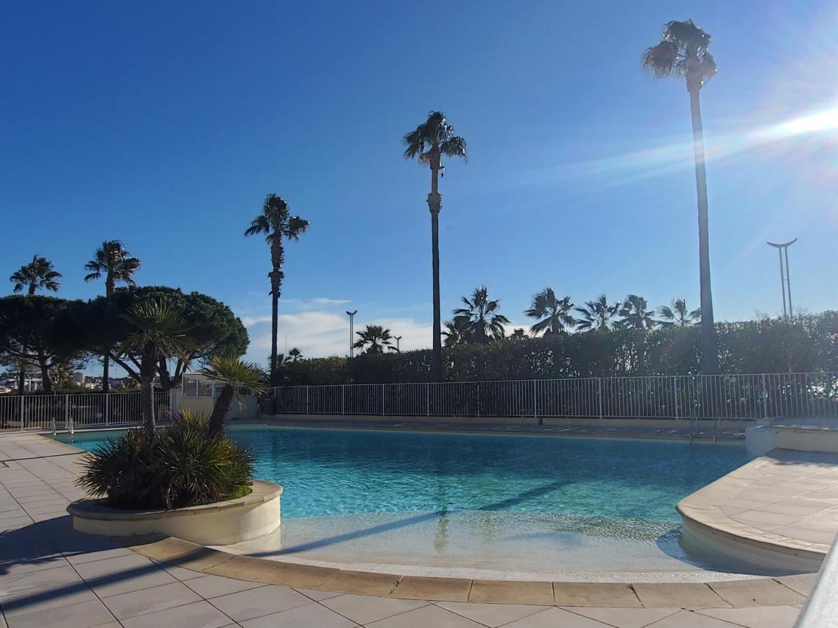 Cap Hermes Studio 31M2 Vue Port Climatise Piscine, Fréjus Eksteriør bilde