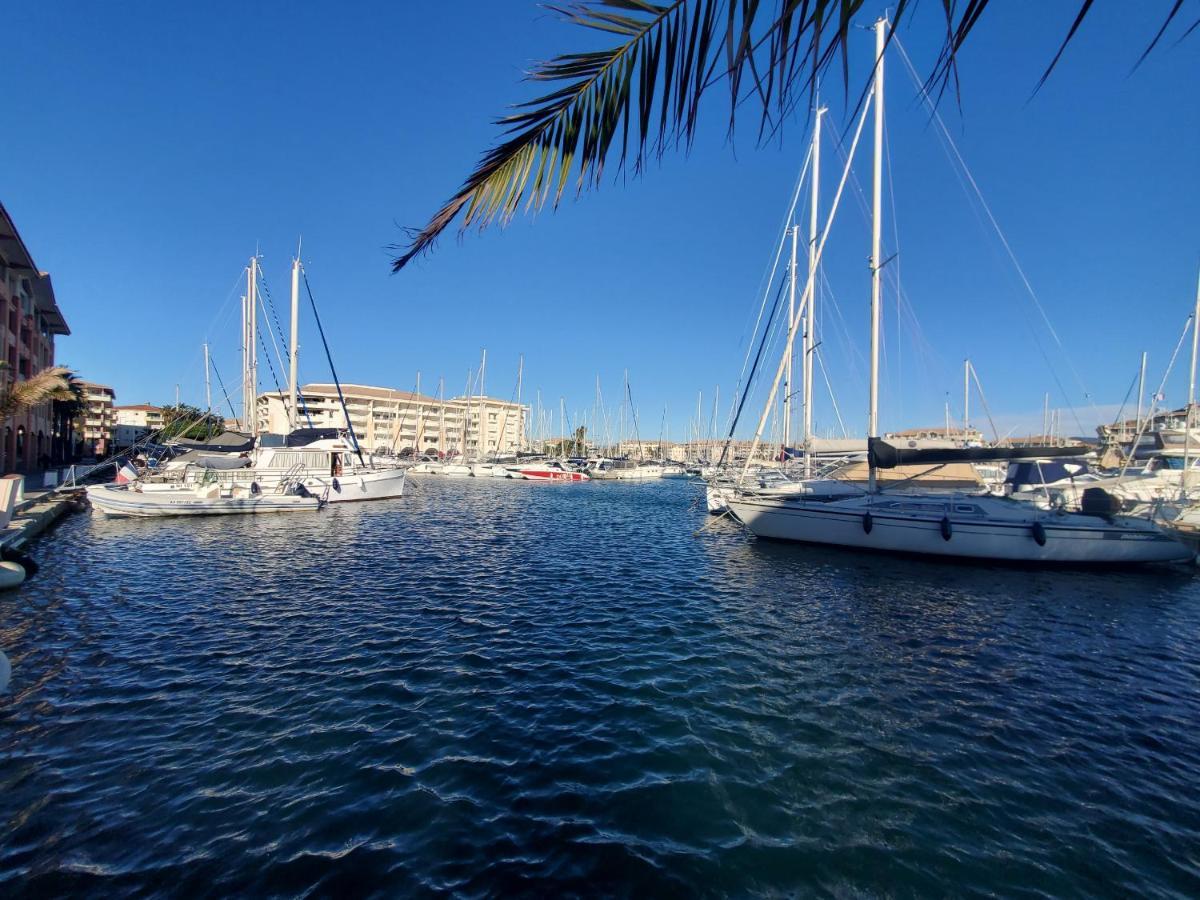 Cap Hermes Studio 31M2 Vue Port Climatise Piscine, Fréjus Eksteriør bilde